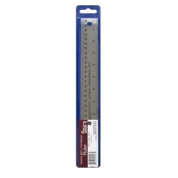 Ruler (Stainless Steel, 12", 1/pk)