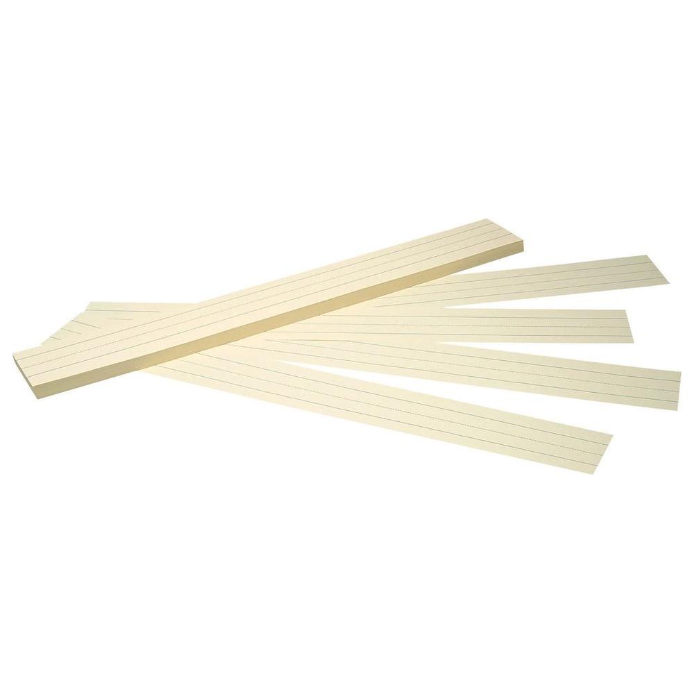 Sentence Strips, Manila,  3" x 24", 100 Strips