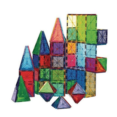 Magna-Tiles Clear Colors 100 Pieces