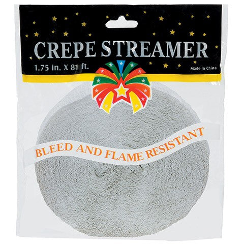 Crepe Paper Streamer 1.75"x 81 ft (Lt Blue)