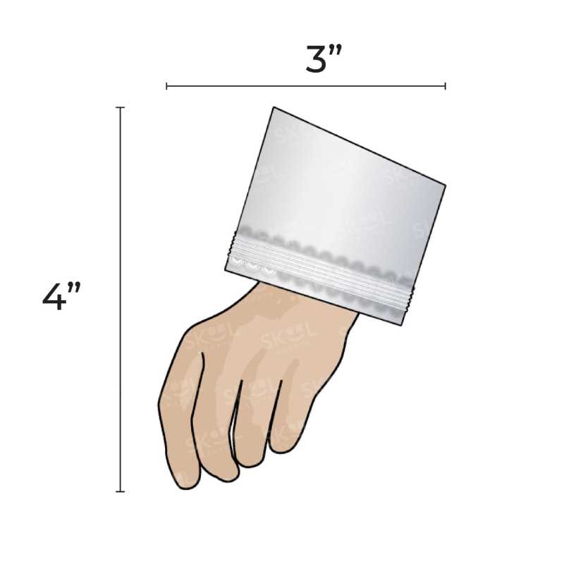 Hand Cutout 4" 20/pk