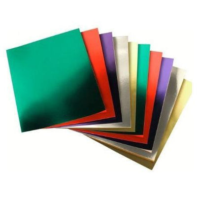 Metallic foil board 10"x13" assorted