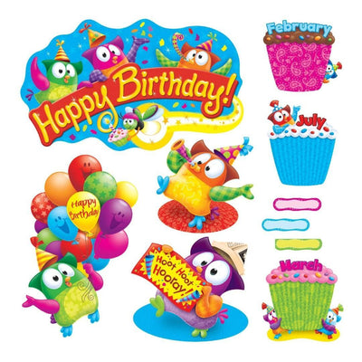 Owl-Stars! Birthday Bulletin Board Set (Discontinued)