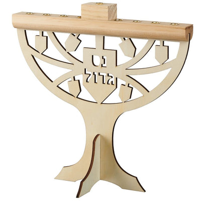 Menorah Dreidel design 8"x9"