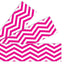 Looking Sharp Pink Borders 2 3/4in x 35 3/4ft 12/pk (Discontinued)