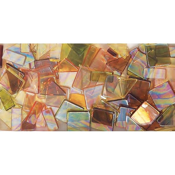 Geometric Mosaics Peach Garden Multi Color Stones 12mm 40g