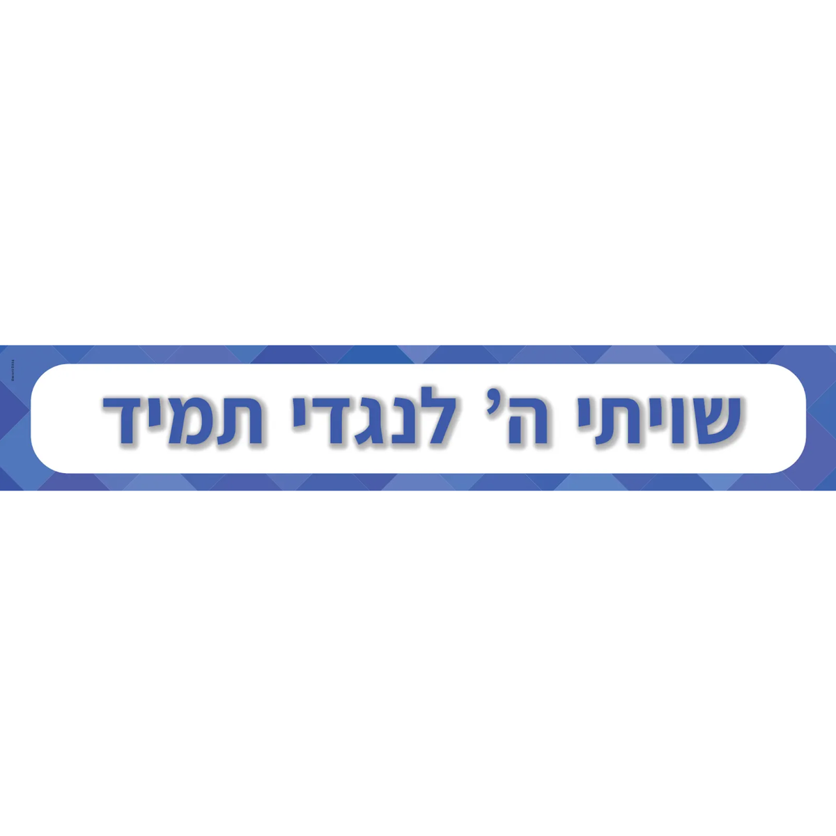Shivisi blue pattern banner