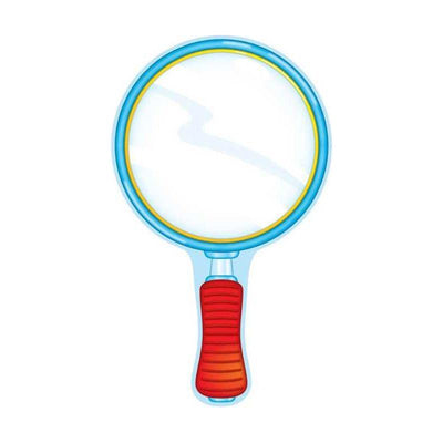 Magnifying Glass Cutouts 36/pk 6"