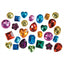 Rhinestones Assorted Color And Shapes 1lb