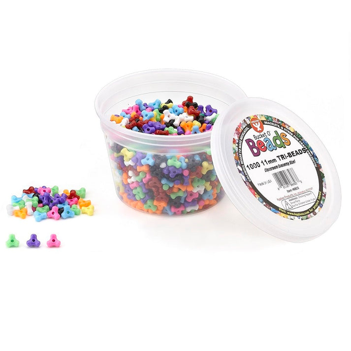 Tri Beads 11mm 1000/pk