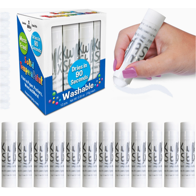 Kwik Stix Solid Paint Bulk White 12 Count