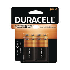 Batteries-9 Volt, 4/pk