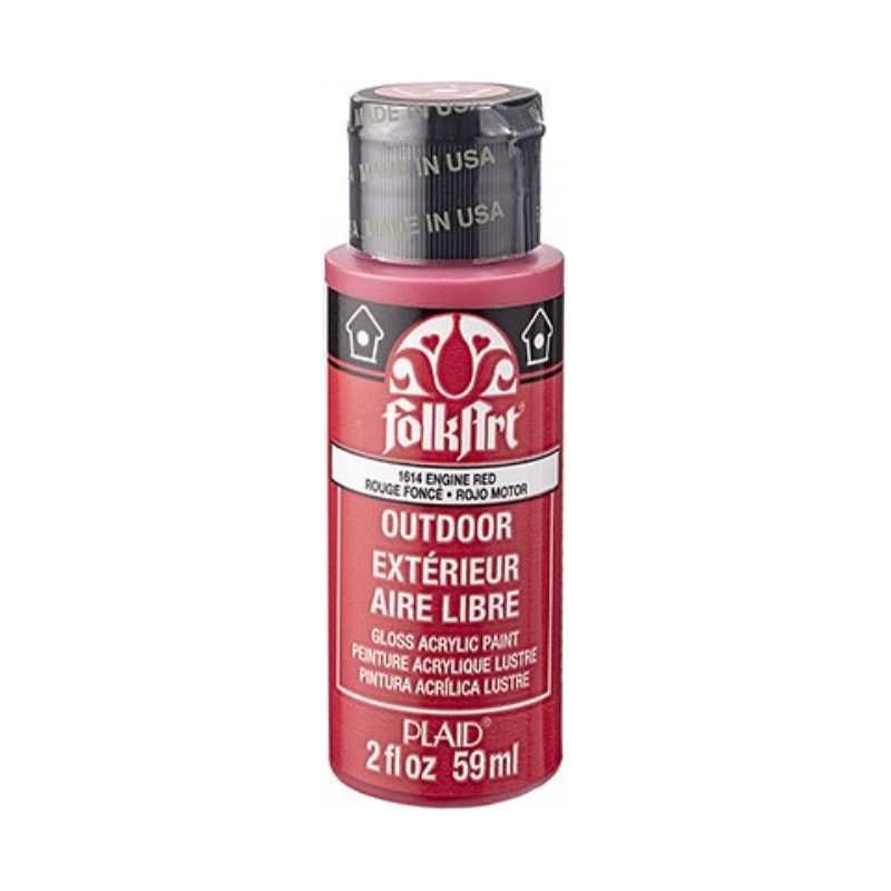 outdoor Paint Engine Red