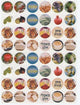 Stickers Shavuos .75" 10 Sheets (closeout)