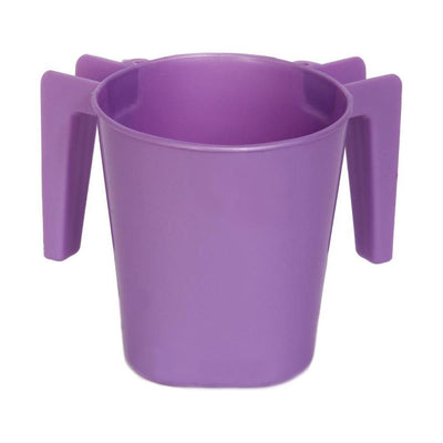 Plastic Square Small Wash Cup - Pink