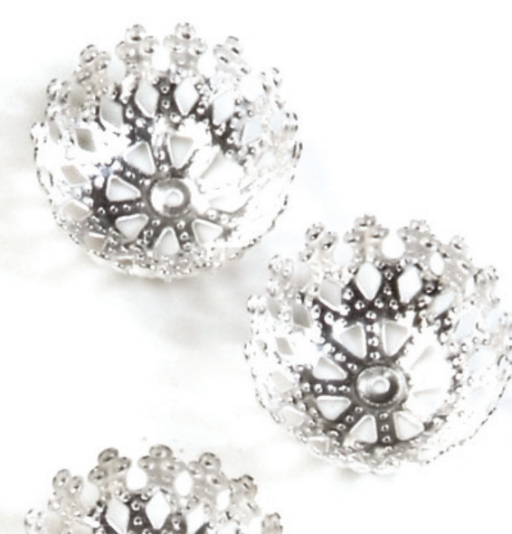 Silver Candle Base 90/pk (closeout)