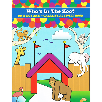 Who's in the Zoo? Do a Dot art Activity Book