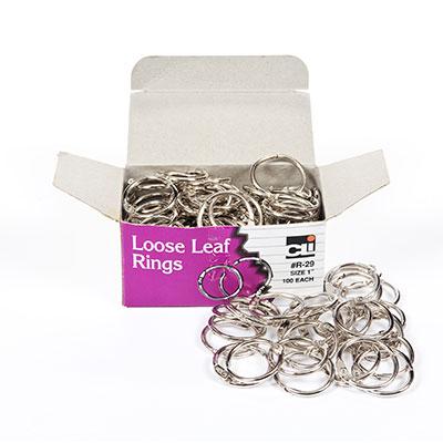 Loose Leaf Binder Rings