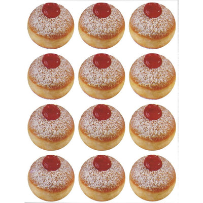 Doughnut Sticker 1 1/4" (10 sheets)