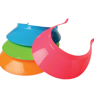 Neon Plastic Visors 12/pk