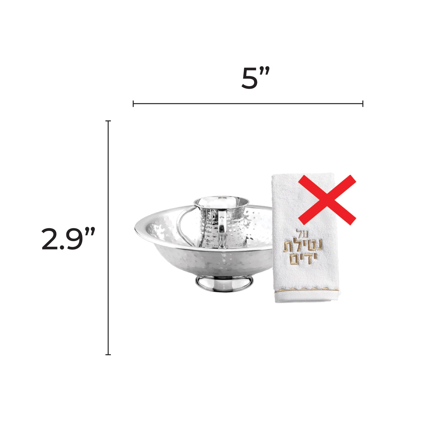 Washcup in Bowl (Wrong) 5-inch 20/pk