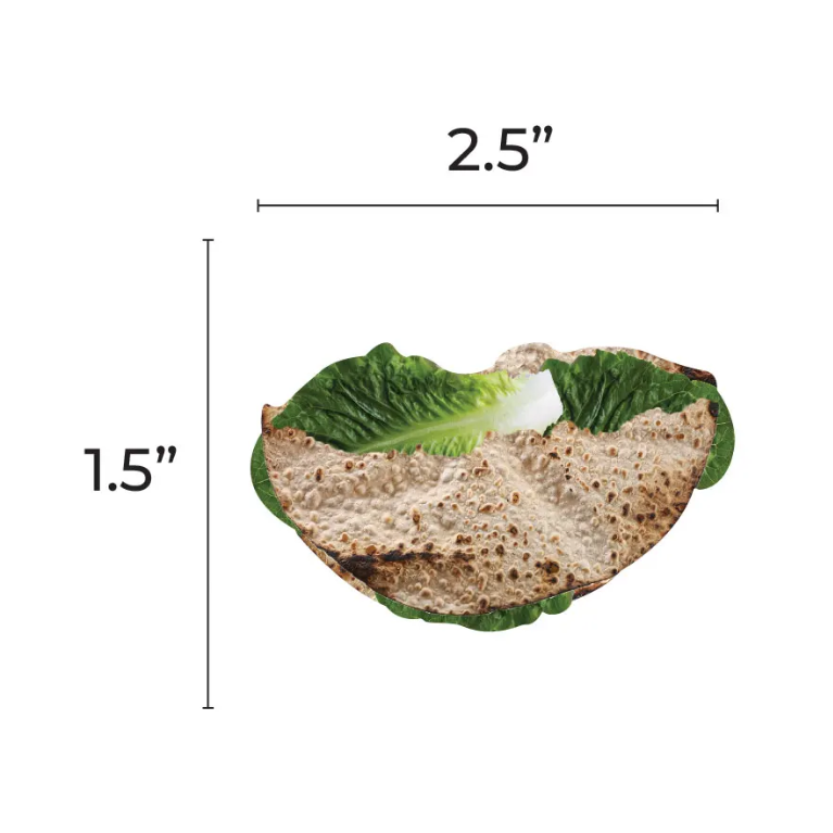 Matza with Murror Cutout 2.5-inch