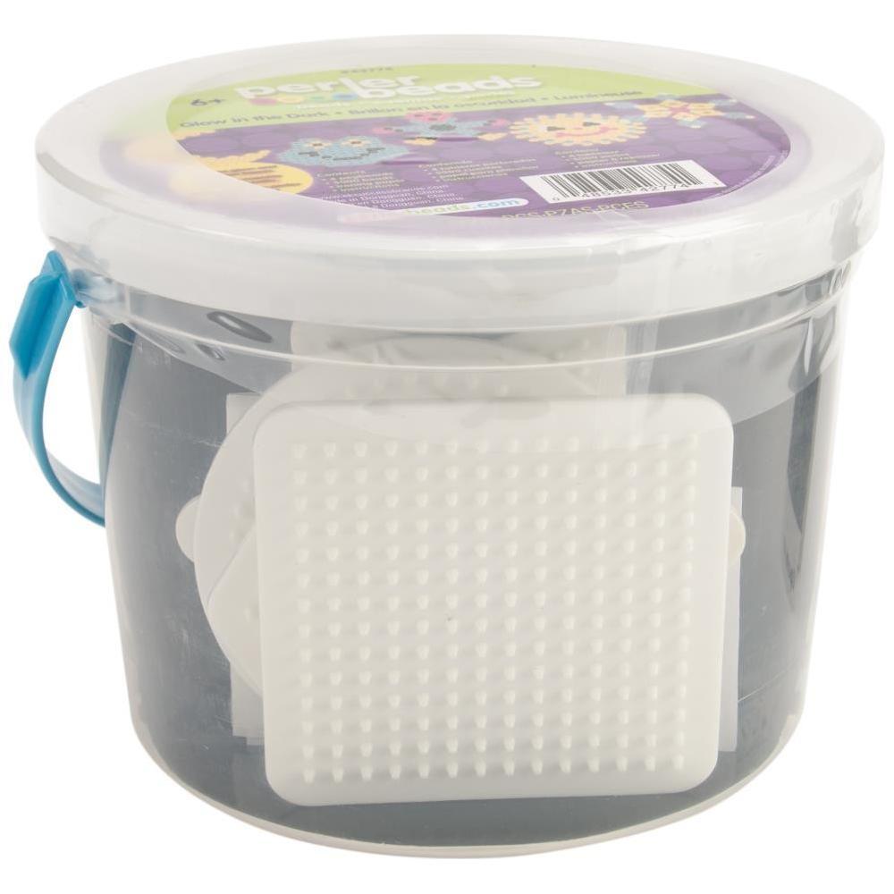 Perler Fused Bead Bucket Kit Glow in the Dark 5000/pk