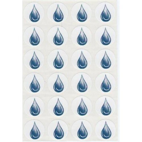 Raindrop Stickers 1" (10 Sheets)