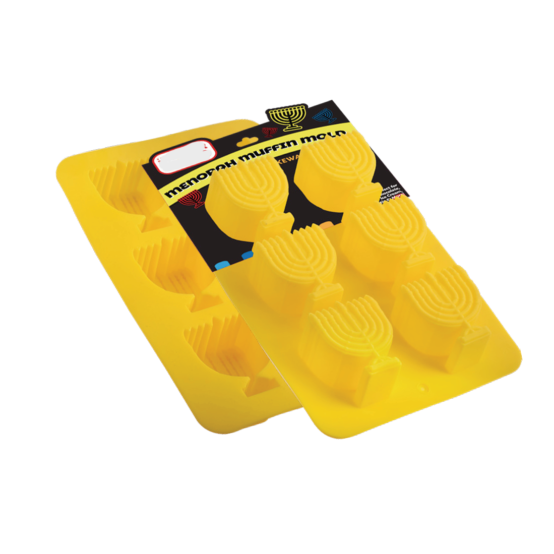 Silicone Muffin/Cupcake Mold  Menorah