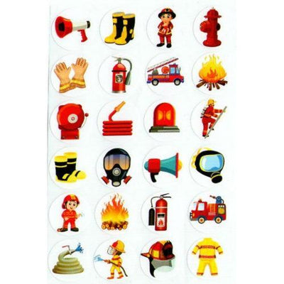 Firefighters Sticker (10 Sheets)