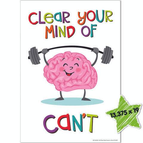 "Clear Your Mind..." Poster 13" x 19"