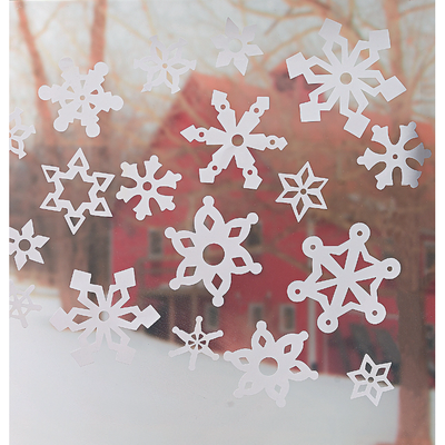 Vinyl Snowflake Window Clings 69/pk (out of stock)