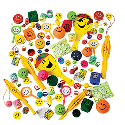Smile Face Novelty Mega Assortment 240/pk