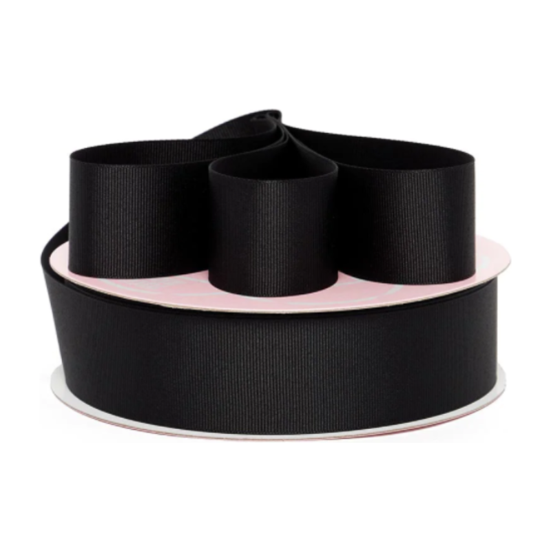 Grosgrain Ribbon (Black, 3" 25yds)