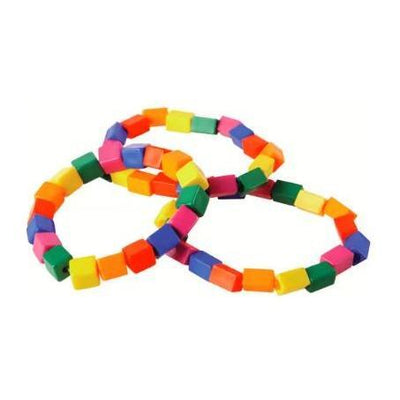 Block mania bead bracelets 12/pk