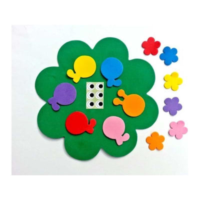 Foam Caterpiller Flower Kit 7 3/4"  10 Sets (limited stock)