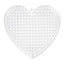 Plastic Canvas Shape - Heart - 3 Inches - 10 Pieces