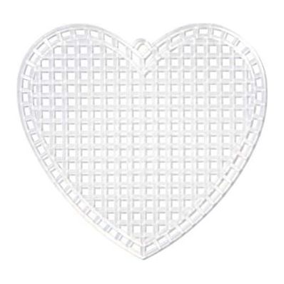 Plastic Canvas Shape - Heart - 3 Inches - 10 Pieces