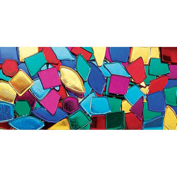 Broken Mosaics Jewel Multi Color Stone 20mm 40g