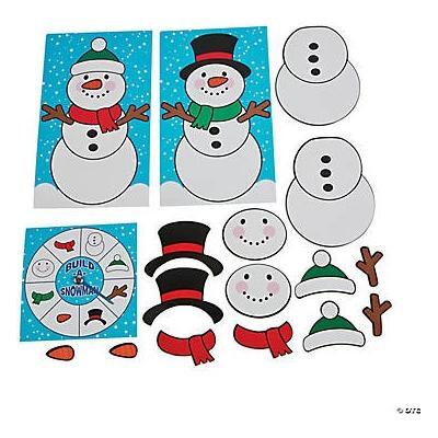 Build A Snowman Game 97pc/set