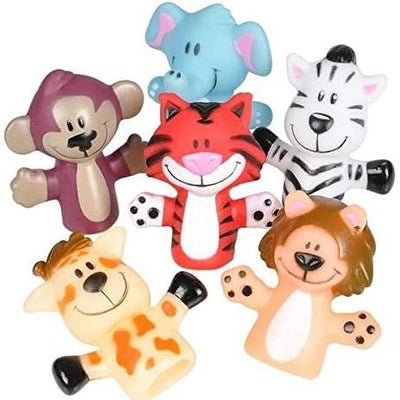 Zoo Animal Finger Puppets 12/pk