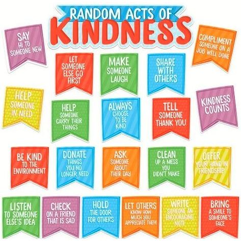 Acts Of Kindness Mini Bulletin Board Set