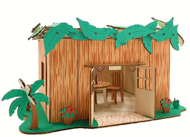 3D Wooden Puzzle - Create Your Own Sukkah