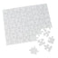 8" x 10" 56-Piece DIY White Cardboard Jigsaw Puzzle Sets - 24 Pc.