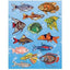 Fish Die Cut Stickers (25 Sheets)
