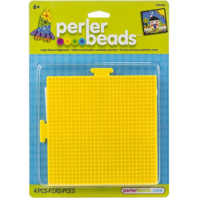 Perler Square Pegboard 2/pk