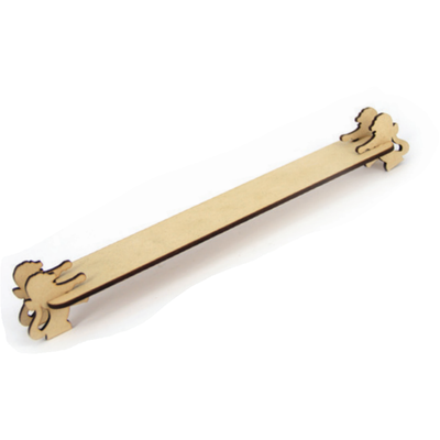 Lion Candle Holder 10"x 2" 1pc