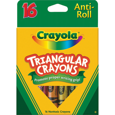 Crayola Triangular Crayons 16/pk