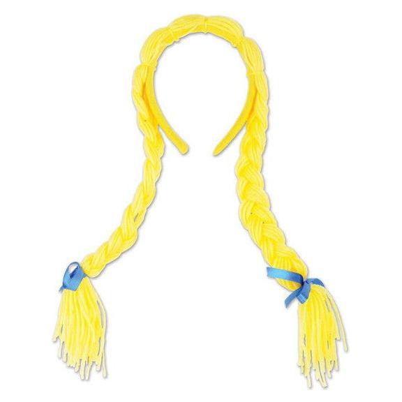 Pigtail Braids With Headband 1/pc