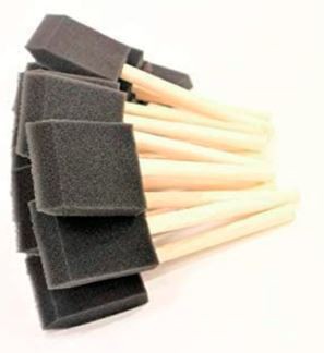 Foam Brushes 2" 12/pk